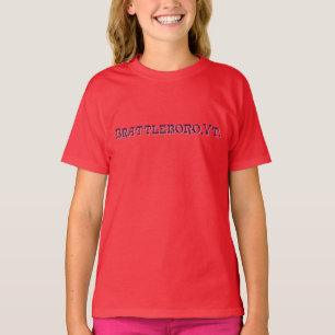 Brattleboro , VT 1886 Organic Logo T-Shirt
