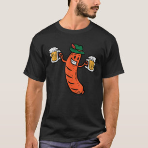 Bratwurst German Sausage Costume Men T-Shirt