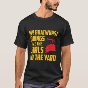 Bratwurst Sausage Oktoberfest Apparel For Men T-Shirt