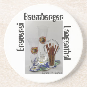Brauerei Baumberger Langenthal Bierdeckel Coaster