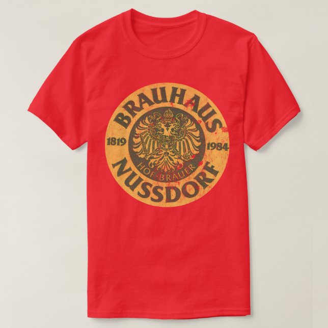 Brauhaus Vintage Beer Lover Gift T-Shirt (Design Front)