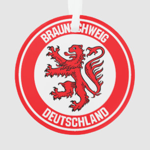 Braunschweig Round Emblem Ornament