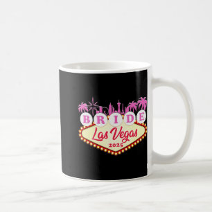 Braut Party Bride Las Vegas 2025 Bachelorette  Coffee Mug