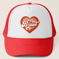 Braut Und Team Braut Bachelorette Retro Herz