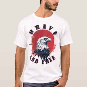 Brave and Free Eagle T-Shirt
