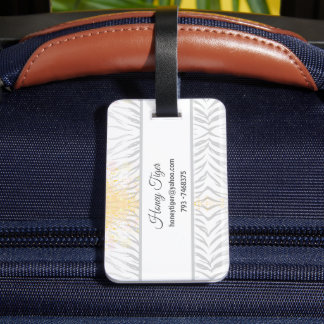 Brave, Bold and Beautiful Wherever You Go Luggage Tag