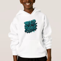 Brave & Bold Graffiti Hoodie