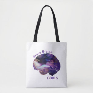 Brave Brains CDKL5 Tote Bag