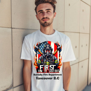 Brave firefighter ready T-Shirt