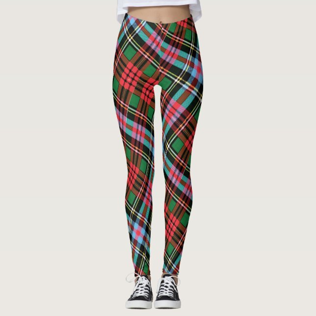 Brave Heart Tartan Leggings (Front)