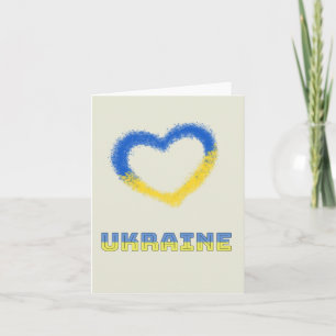 Brave Hearts of Ukraine War Tribute Card
