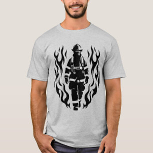 Brave Hero Fireman Firefighter T-Shirt