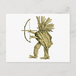 Brave Indian Postcard