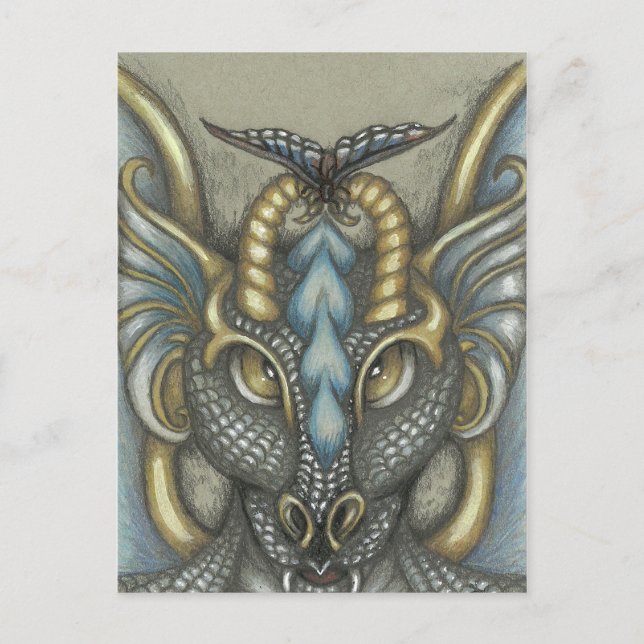 Brave Little Butterfly Postcard (Front)