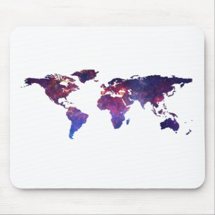 Brave New World Map Mouse Pad