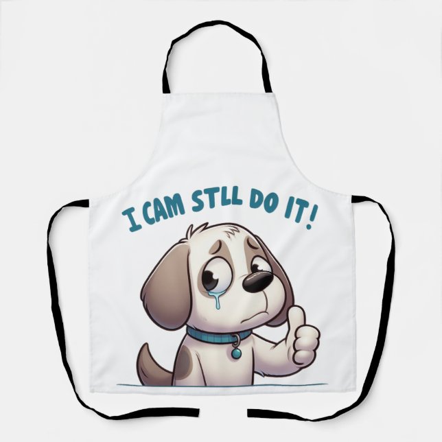  Brave Pup   Apron (Front)