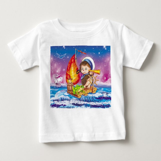 Brave sailor baby T-Shirt (Front)