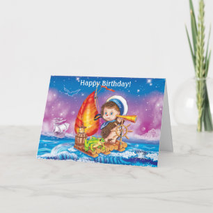 Brave sailor card