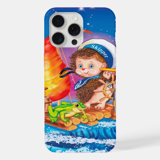 Brave sailor iPhone case (Back)