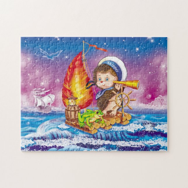 Brave sailor jigsaw puzzle (Horizontal)