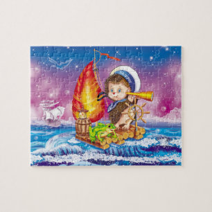 Brave sailor jigsaw puzzle