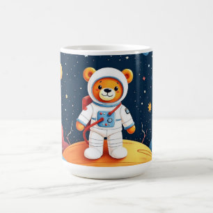 Brave Teddy Moonwalker Coffee Mug