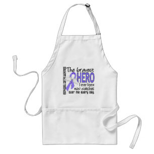 Bravest Hero I Ever Knew Oesophageal Cancer Standard Apron