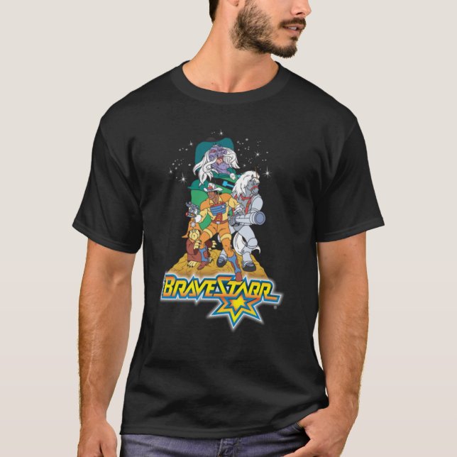 Bravestarr Cartoon T-Shirt  (Front)