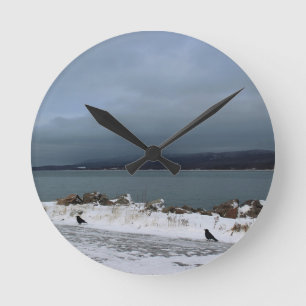 Braving the Storm Together Round Clock