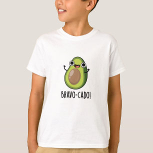 Bravo-cado Funny Avocado Pun  T-Shirt