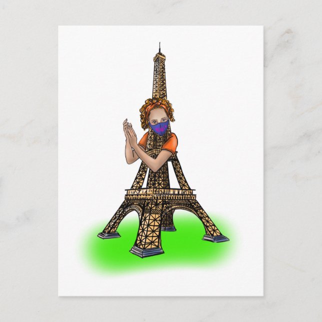 "Bravo,Merci" Postcard (Front)