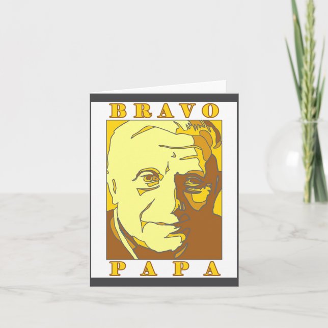 Bravo Papa New Pe Benedict Xvi _1  Card (Front)