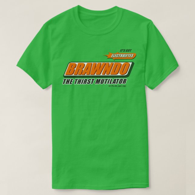 BRAWNDO T-Shirt (Design Front)