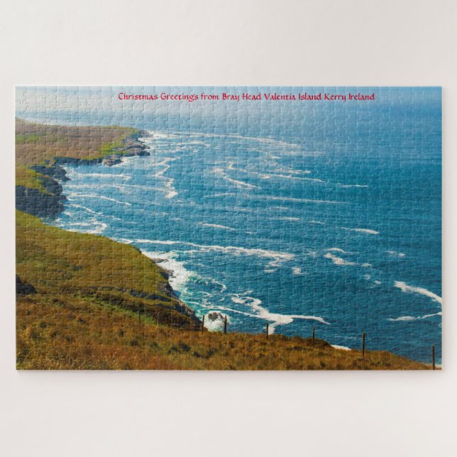 Bray Head Valentia Island Kerry Ireland. Jigsaw Pu Jigsaw Puzzle (Horizontal)