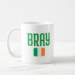 BRAY Ireland Flag Coffee Mug