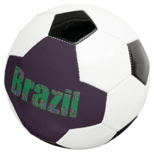 Brazel Carnival Design Soccer Ball