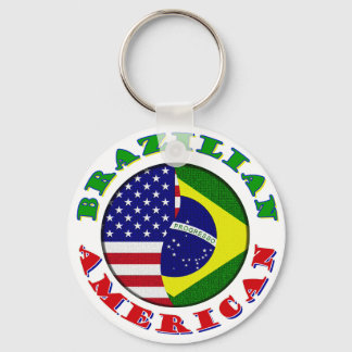 braziian american key ring