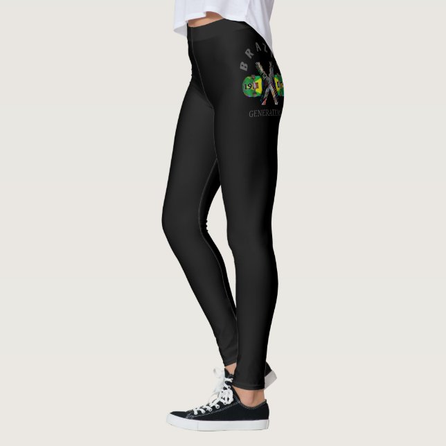 Brazil 1975 Generation X Skateboard Leggings (Left)
