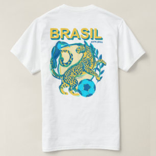 Brazil 2026 Yellow Tropical Power T-Shirt