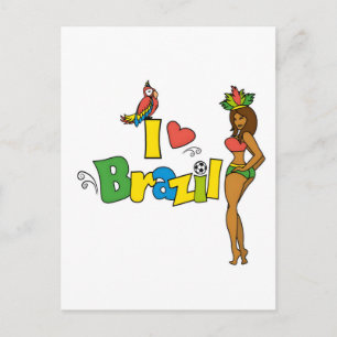 Brazil: A country to love and explore Postcard