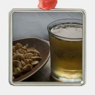 Brazil. A Glass of refreshing Guarana Energy Metal Ornament