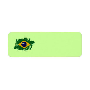BRAZIL Address Label Return Address Label