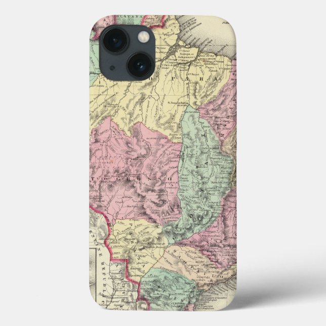 Brazil And Guayana Case-Mate iPhone Case (Back)