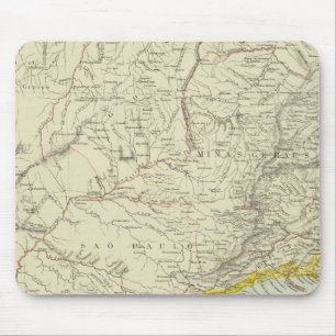 Brazil and Uruguay Mouse Pad