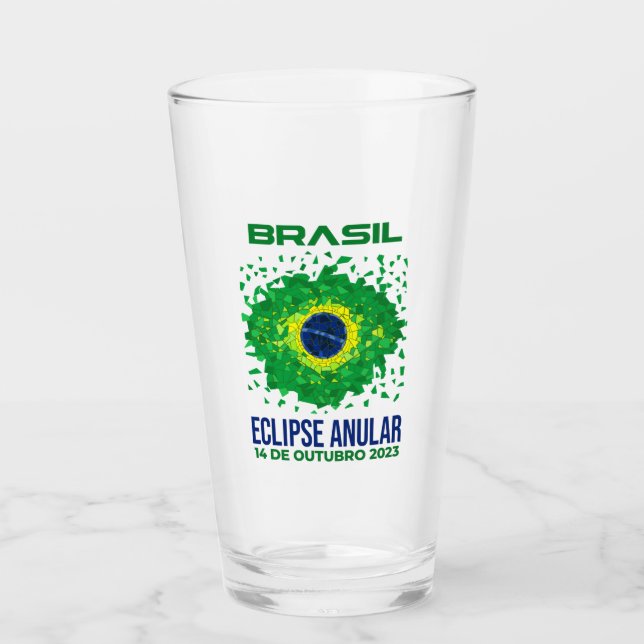 Brazil Annular Eclipse Glass (Front)