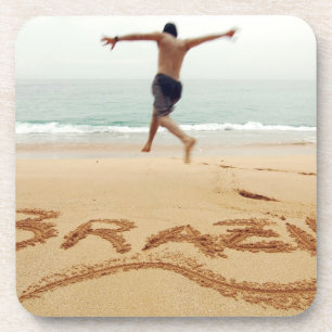 BRAZIL. Barechest man wearing a swimming suit Coaster