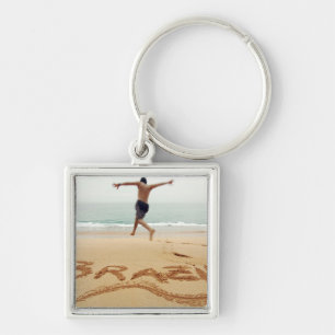 BRAZIL. Barechest man wearing a swimming suit Key Ring
