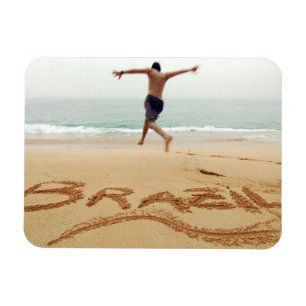 BRAZIL. Barechest man wearing a swimming suit Magnet