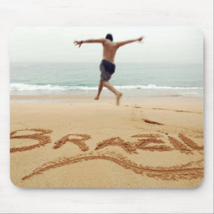 BRAZIL. Barechest man wearing a swimming suit Mouse Pad