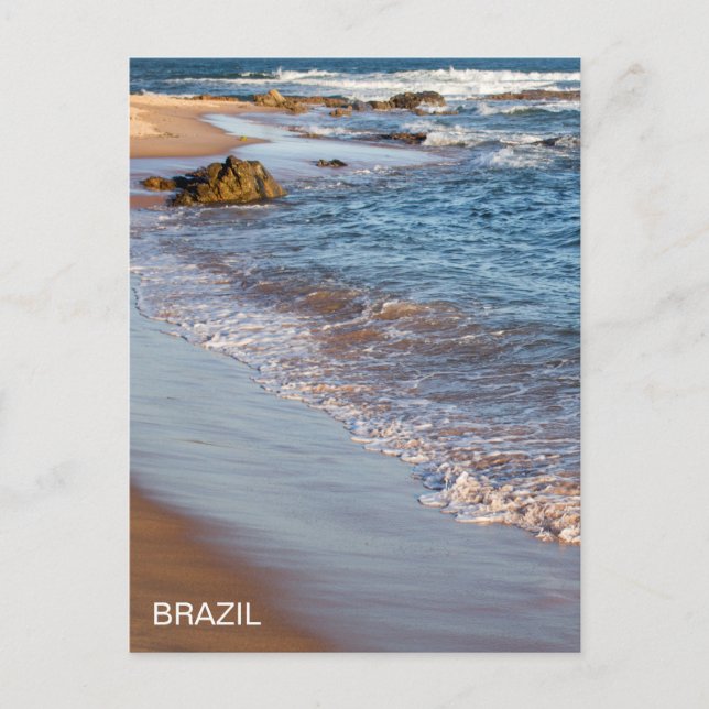 Brazil Beach Travel Postcard (Front)